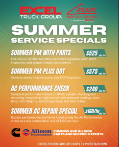 Summer Service Special