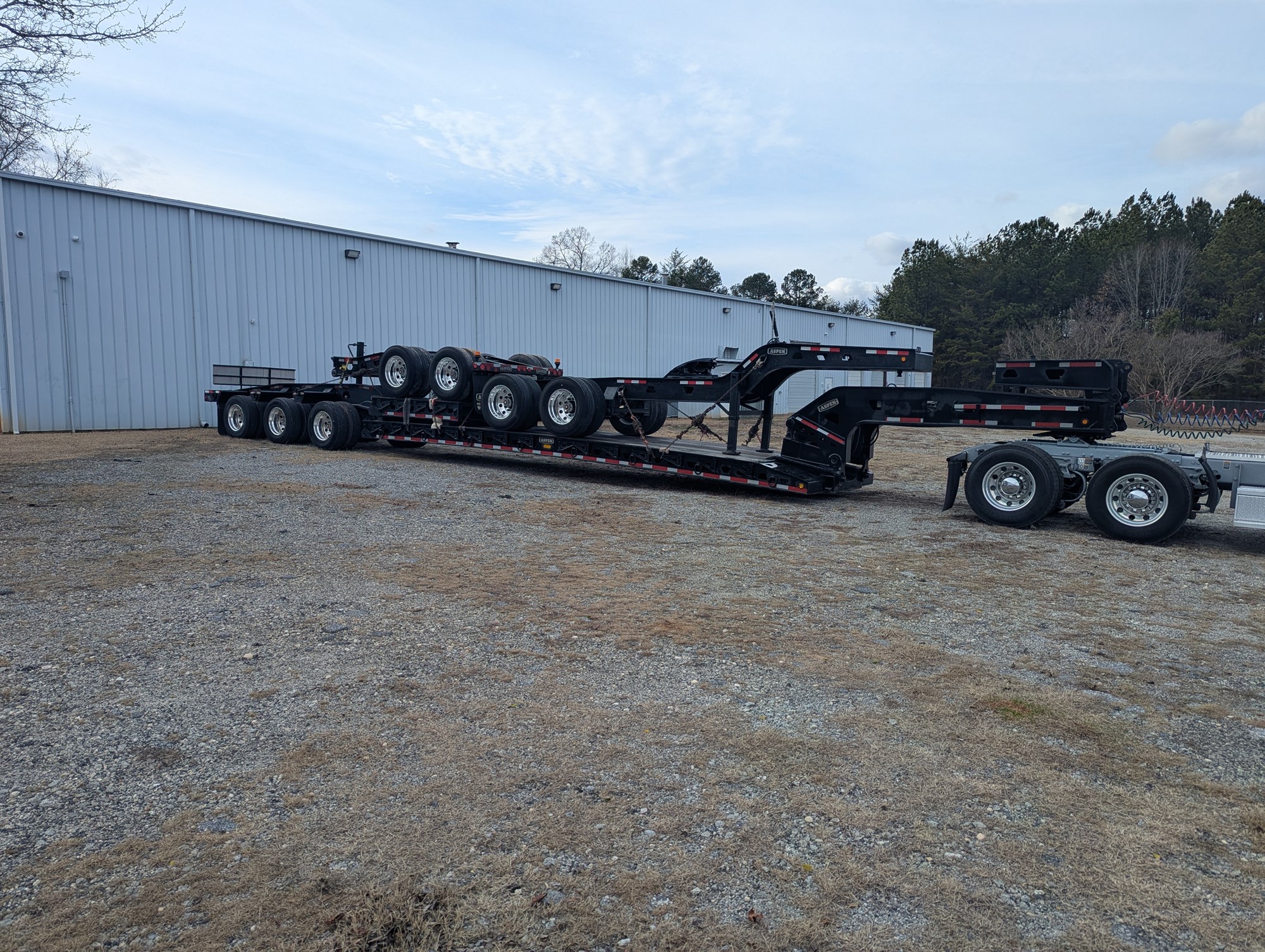 2003 Aspen Custom Trailers 65 TON LOWBOY - image 3 of 6